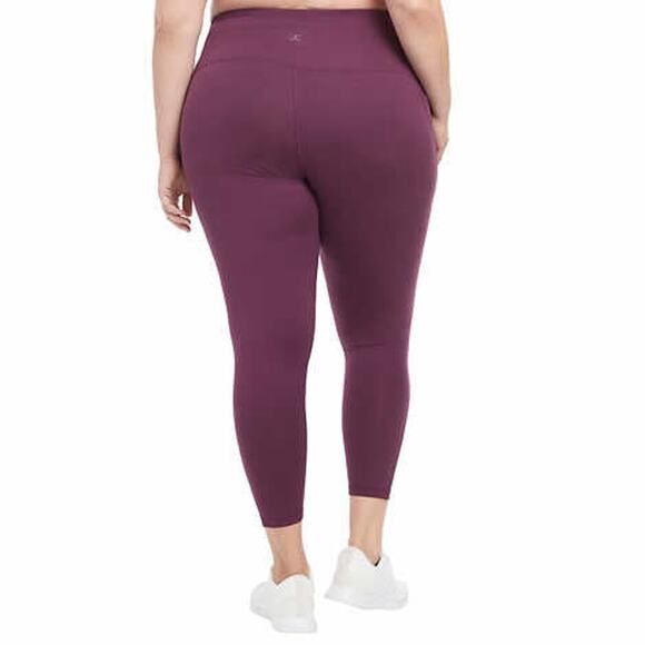 New! Danskin Women's Ultra High Rise Side Pockets Moisture Wicking Leggings - Picture 4 of 7
